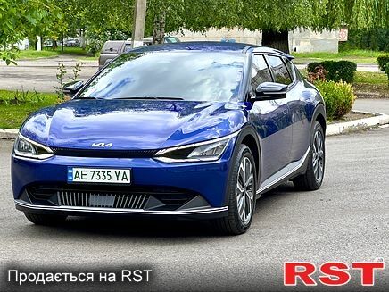Синій Кіа EV6, об'ємом двигуна 0 л та пробігом 69 тис. км за 26500 $, фото 1 на Automoto.ua