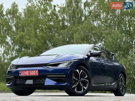 Киа EV6 2022 в Дрогобыче на Automoto.ua Синий Киа EV6, объемом двигателя 0 л и пробегом 17 тыс. км за 24700 $, фото 1 на Automoto.ua