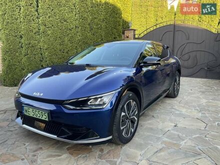 Синий Киа EV6, объемом двигателя 0 л и пробегом 87 тыс. км за 21499 $, фото 1 на Automoto.ua