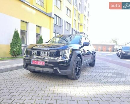 Черный Киа EV9, объемом двигателя 0 л и пробегом 9 тыс. км за 53900 $, фото 9 на Automoto.ua