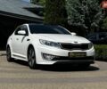 Белый Киа K5, объемом двигателя 2 л и пробегом 235 тыс. км за 12100 $, фото 1 на Automoto.ua