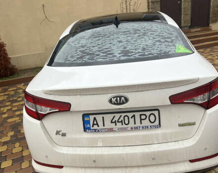 Белый Киа K5, объемом двигателя 2 л и пробегом 98 тыс. км за 8500 $, фото 17 на Automoto.ua