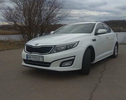 Білий Кіа K5, об'ємом двигуна 2 л та пробігом 195 тис. км за 10299 $, фото 14 на Automoto.ua