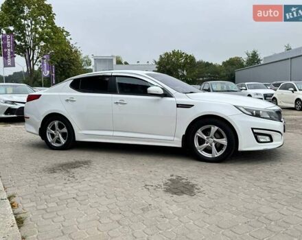Белый Киа K5, объемом двигателя 2 л и пробегом 219 тыс. км за 11500 $, фото 3 на Automoto.ua