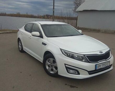 Білий Кіа K5, об'ємом двигуна 2 л та пробігом 195 тис. км за 10299 $, фото 7 на Automoto.ua