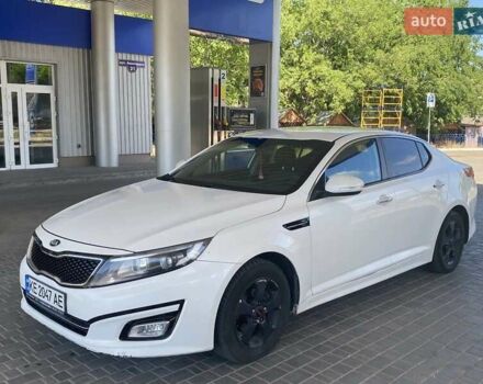 Белый Киа K5, объемом двигателя 2 л и пробегом 290 тыс. км за 8800 $, фото 16 на Automoto.ua