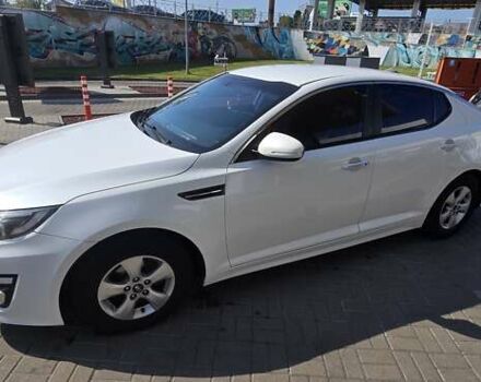 Белый Киа K5, объемом двигателя 2 л и пробегом 367 тыс. км за 8400 $, фото 1 на Automoto.ua
