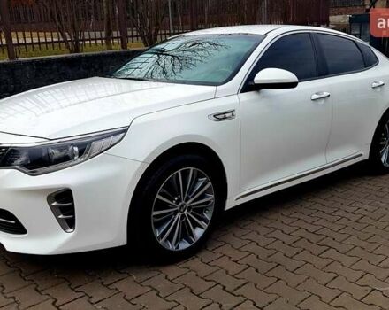 Белый Киа K5, объемом двигателя 2 л и пробегом 222 тыс. км за 14100 $, фото 4 на Automoto.ua