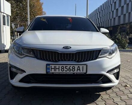 Белый Киа K5, объемом двигателя 2 л и пробегом 153 тыс. км за 16300 $, фото 4 на Automoto.ua