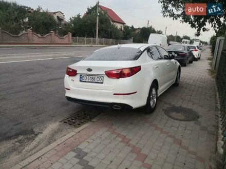 Кіа K5 2014 у Івано-Франківську на Automoto.ua Білий Кіа K5, об'ємом двигуна 2 л та пробігом 278 тис. км за 11200 $, фото 1 на Automoto.ua