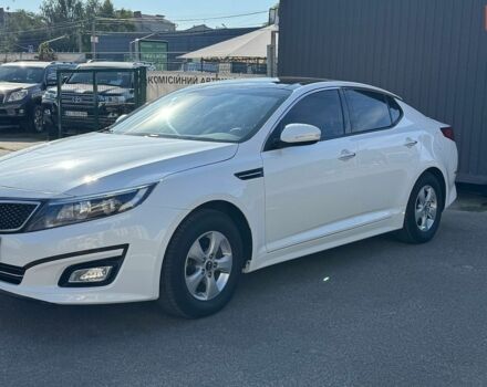 Белый Киа K5, объемом двигателя 2 л и пробегом 253 тыс. км за 9100 $, фото 1 на Automoto.ua