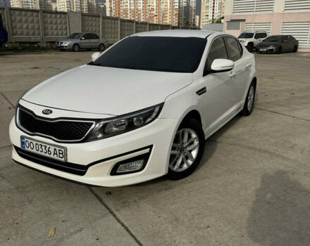 Белый Киа K5, объемом двигателя 2 л и пробегом 199 тыс. км за 12700 $, фото 1 на Automoto.ua