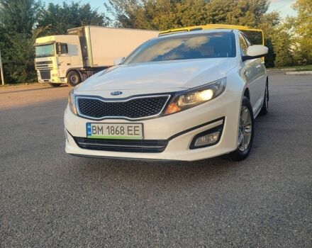 Белый Киа K5, объемом двигателя 2 л и пробегом 445 тыс. км за 7700 $, фото 1 на Automoto.ua
