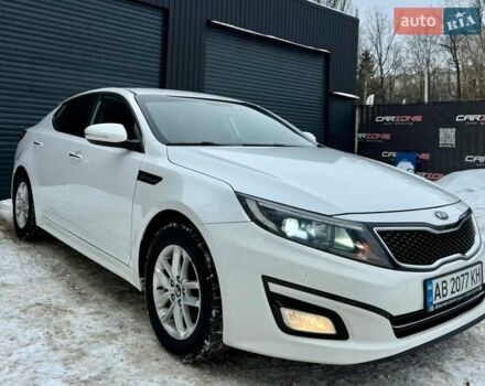 Белый Киа K5, объемом двигателя 2 л и пробегом 245 тыс. км за 11500 $, фото 1 на Automoto.ua