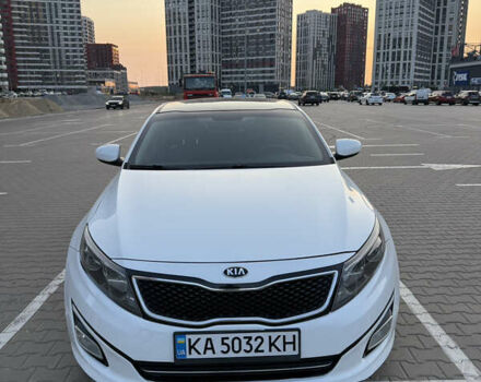 Белый Киа K5, объемом двигателя 2 л и пробегом 376 тыс. км за 8999 $, фото 1 на Automoto.ua
