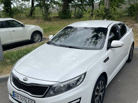 Кіа K5 2014 у Вінниці на Automoto.ua Білий Кіа K5, об'ємом двигуна 2 л та пробігом 145 тис. км за 10500 $, фото 1 на Automoto.ua