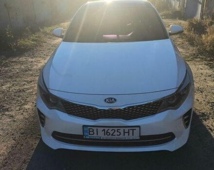 Белый Киа K5, объемом двигателя 1.7 л и пробегом 197 тыс. км за 14000 $, фото 1 на Automoto.ua