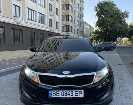 Черный Киа K5, объемом двигателя 2 л и пробегом 272 тыс. км за 8700 $, фото 1 на Automoto.ua