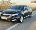 Черный Киа K5, объемом двигателя 2 л и пробегом 256 тыс. км за 9000 $, фото 1 на Automoto.ua
