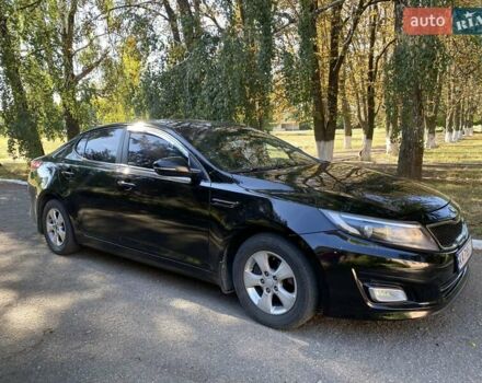 Черный Киа K5, объемом двигателя 2 л и пробегом 209 тыс. км за 8200 $, фото 5 на Automoto.ua