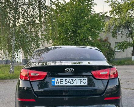 Черный Киа K5, объемом двигателя 2 л и пробегом 136 тыс. км за 8600 $, фото 2 на Automoto.ua