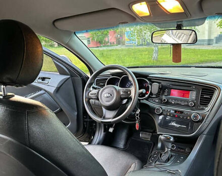 Черный Киа K5, объемом двигателя 2 л и пробегом 136 тыс. км за 8600 $, фото 13 на Automoto.ua