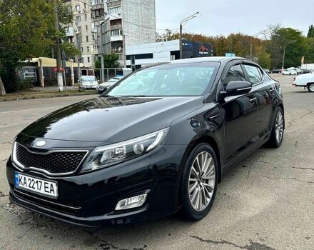 Черный Киа K5, объемом двигателя 2 л и пробегом 324 тыс. км за 9250 $, фото 1 на Automoto.ua