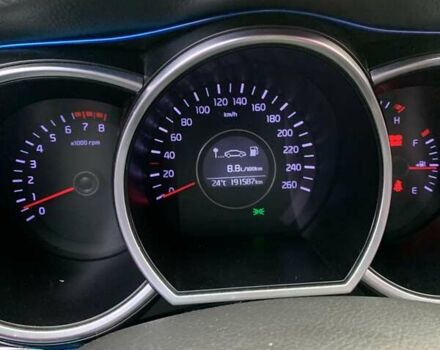 Черный Киа K5, объемом двигателя 2 л и пробегом 191 тыс. км за 9900 $, фото 12 на Automoto.ua