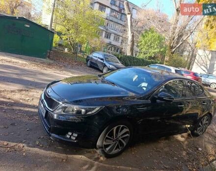 Черный Киа K5, объемом двигателя 2 л и пробегом 131 тыс. км за 12000 $, фото 1 на Automoto.ua