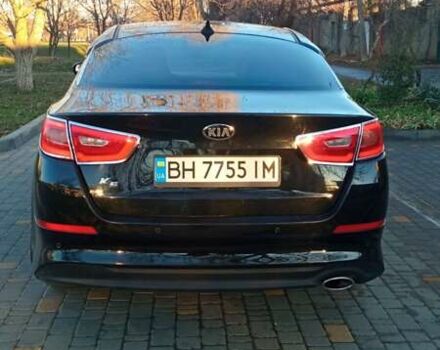 Черный Киа K5, объемом двигателя 2 л и пробегом 220 тыс. км за 8999 $, фото 1 на Automoto.ua