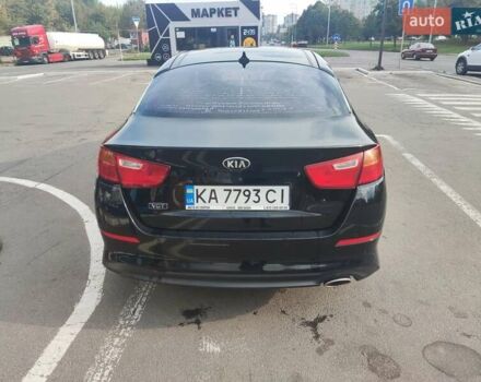 Черный Киа K5, объемом двигателя 2 л и пробегом 190 тыс. км за 12000 $, фото 1 на Automoto.ua