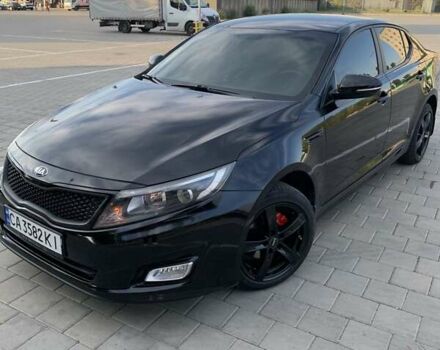 Черный Киа K5, объемом двигателя 2 л и пробегом 191 тыс. км за 9900 $, фото 1 на Automoto.ua