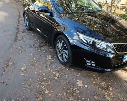 Черный Киа K5, объемом двигателя 2 л и пробегом 131 тыс. км за 12000 $, фото 2 на Automoto.ua