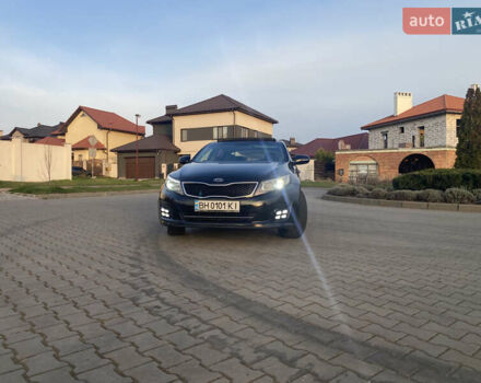 Черный Киа K5, объемом двигателя 2 л и пробегом 126 тыс. км за 12500 $, фото 1 на Automoto.ua