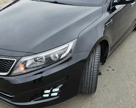 Чорний Кіа K5, об'ємом двигуна 2 л та пробігом 125 тис. км за 12000 $, фото 1 на Automoto.ua