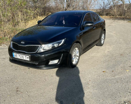 Черный Киа K5, объемом двигателя 2 л и пробегом 196 тыс. км за 9900 $, фото 1 на Automoto.ua