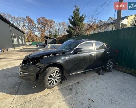 Черный Киа K5, объемом двигателя 2 л и пробегом 140 тыс. км за 5000 $, фото 12 на Automoto.ua