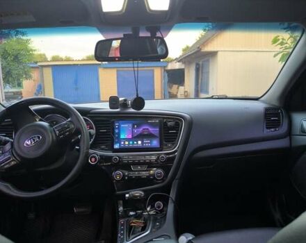 Черный Киа K5, объемом двигателя 2 л и пробегом 220 тыс. км за 12000 $, фото 8 на Automoto.ua