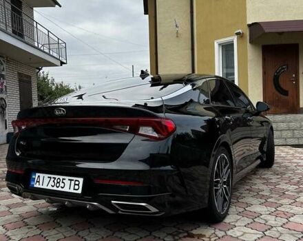 Черный Киа K5, объемом двигателя 2 л и пробегом 98 тыс. км за 27800 $, фото 5 на Automoto.ua