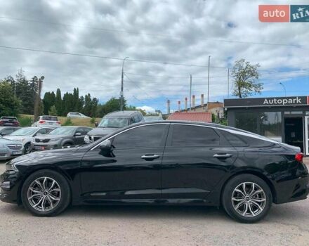 Черный Киа K5, объемом двигателя 2 л и пробегом 155 тыс. км за 20790 $, фото 7 на Automoto.ua