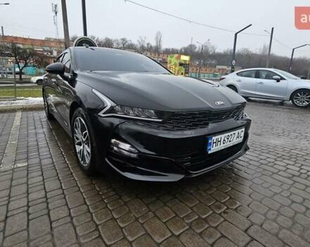 Черный Киа K5, объемом двигателя 2 л и пробегом 145 тыс. км за 21500 $, фото 9 на Automoto.ua