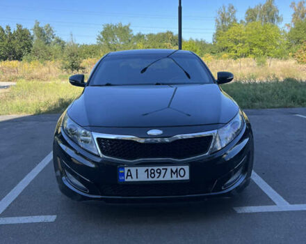 Чорний Кіа K5, об'ємом двигуна 2 л та пробігом 350 тис. км за 9000 $, фото 1 на Automoto.ua