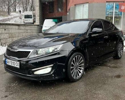 Чорний Кіа K5, об'ємом двигуна 2 л та пробігом 245 тис. км за 10200 $, фото 1 на Automoto.ua