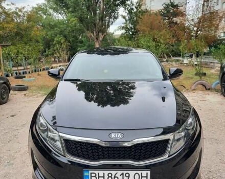 Черный Киа K5, объемом двигателя 2 л и пробегом 237 тыс. км за 8500 $, фото 1 на Automoto.ua