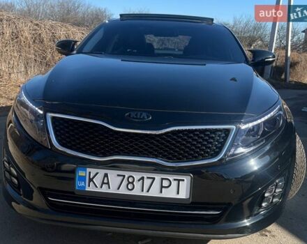 Черный Киа K5, объемом двигателя 2 л и пробегом 230 тыс. км за 12600 $, фото 1 на Automoto.ua