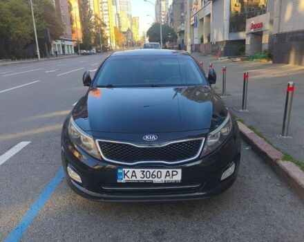 Черный Киа K5, объемом двигателя 2 л и пробегом 290 тыс. км за 4500 $, фото 1 на Automoto.ua
