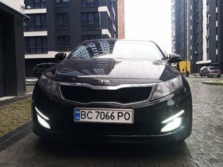 Киа K5 2013 в Ивано-Франковске на Automoto.ua Черный Киа K5, объемом двигателя 2 л и пробегом 255 тыс. км за 10500 $, фото 1 на Automoto.ua