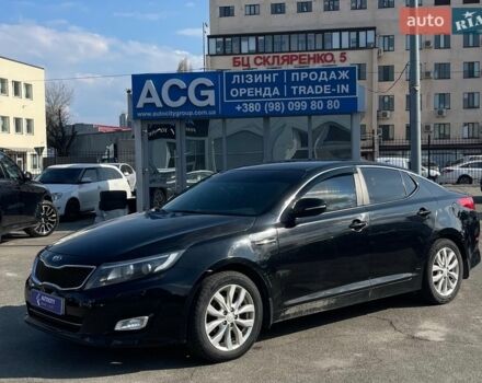 Чорний Кіа K5, об'ємом двигуна 2 л та пробігом 245 тис. км за 6900 $, фото 1 на Automoto.ua