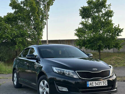Черный Киа K5, объемом двигателя 2 л и пробегом 136 тыс. км за 8600 $, фото 1 на Automoto.ua