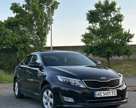Черный Киа K5, объемом двигателя 2 л и пробегом 136 тыс. км за 8600 $, фото 1 на Automoto.ua